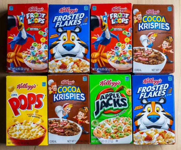 Cereal prism rectangular