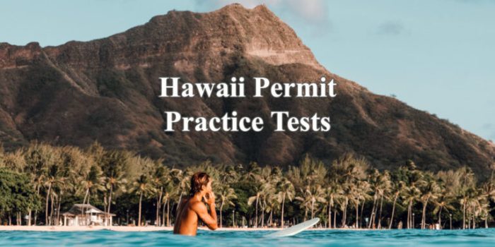 Hawaii driver's manual test answers