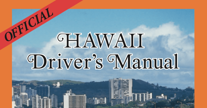 Hawaii driver's manual test answers