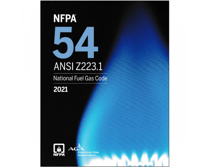 Nfpa national ansi z223 fuel gas code books