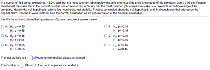 In a survey of senior executives 47.3