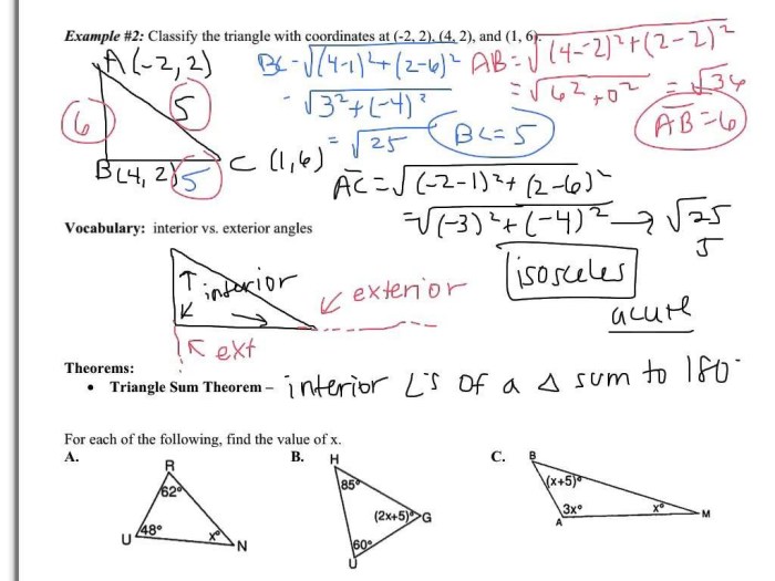 The polygon angle-sum theorems answer key