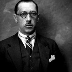 Select all the statements describing igor stravinsky